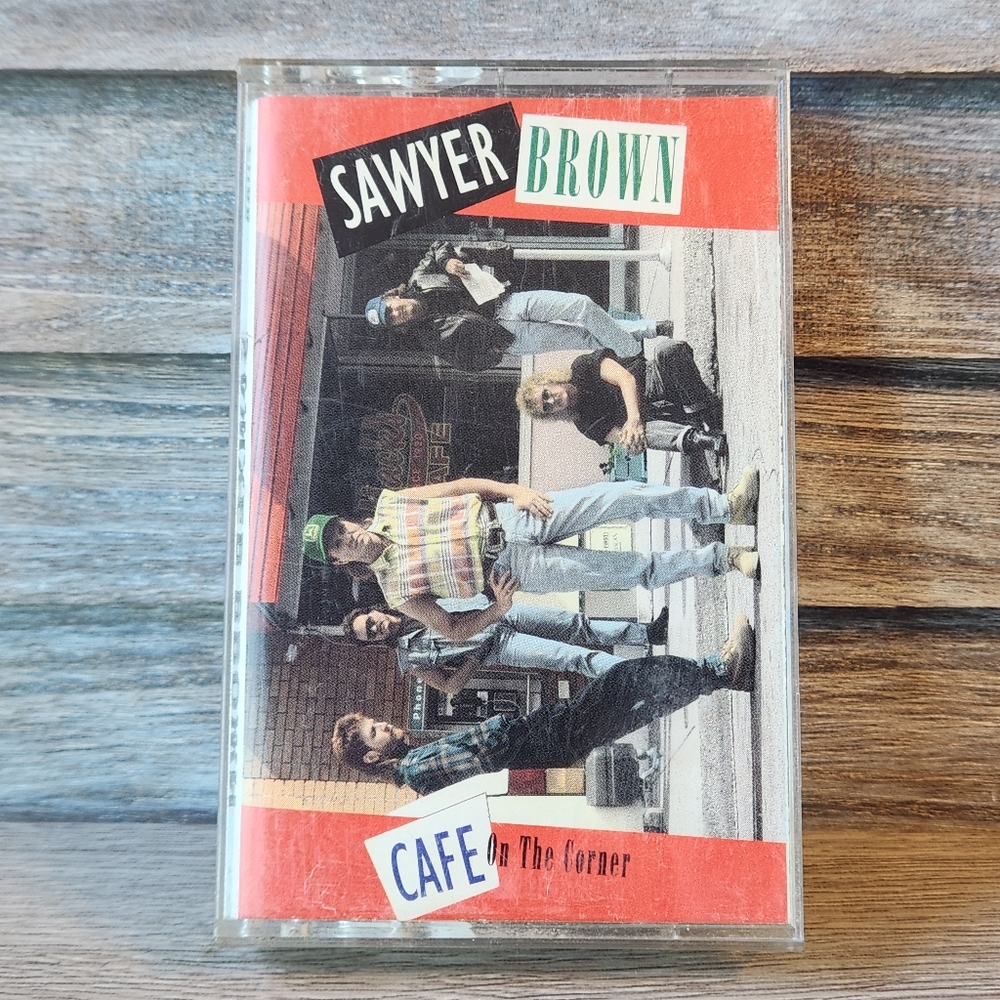 Sawyer Brown 'Cafe on the Corner' Cassette Tape Country Music